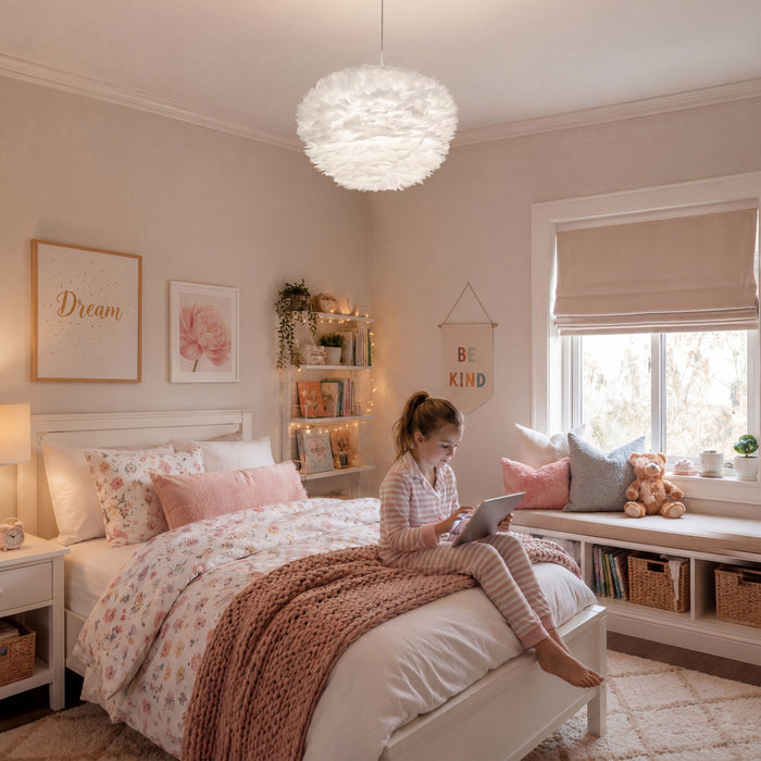 Plume LED pendant light