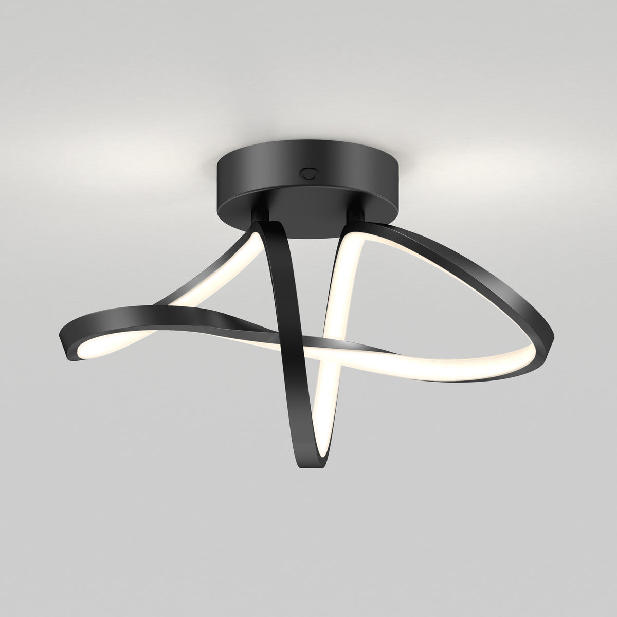 Loop luz de techo LED moderna empotrada 35 x 17 cm (14 x 7 in.) 3 CCT