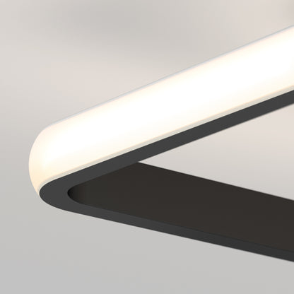 Romeson 11 in. LED modern flush mount light 5 CCT