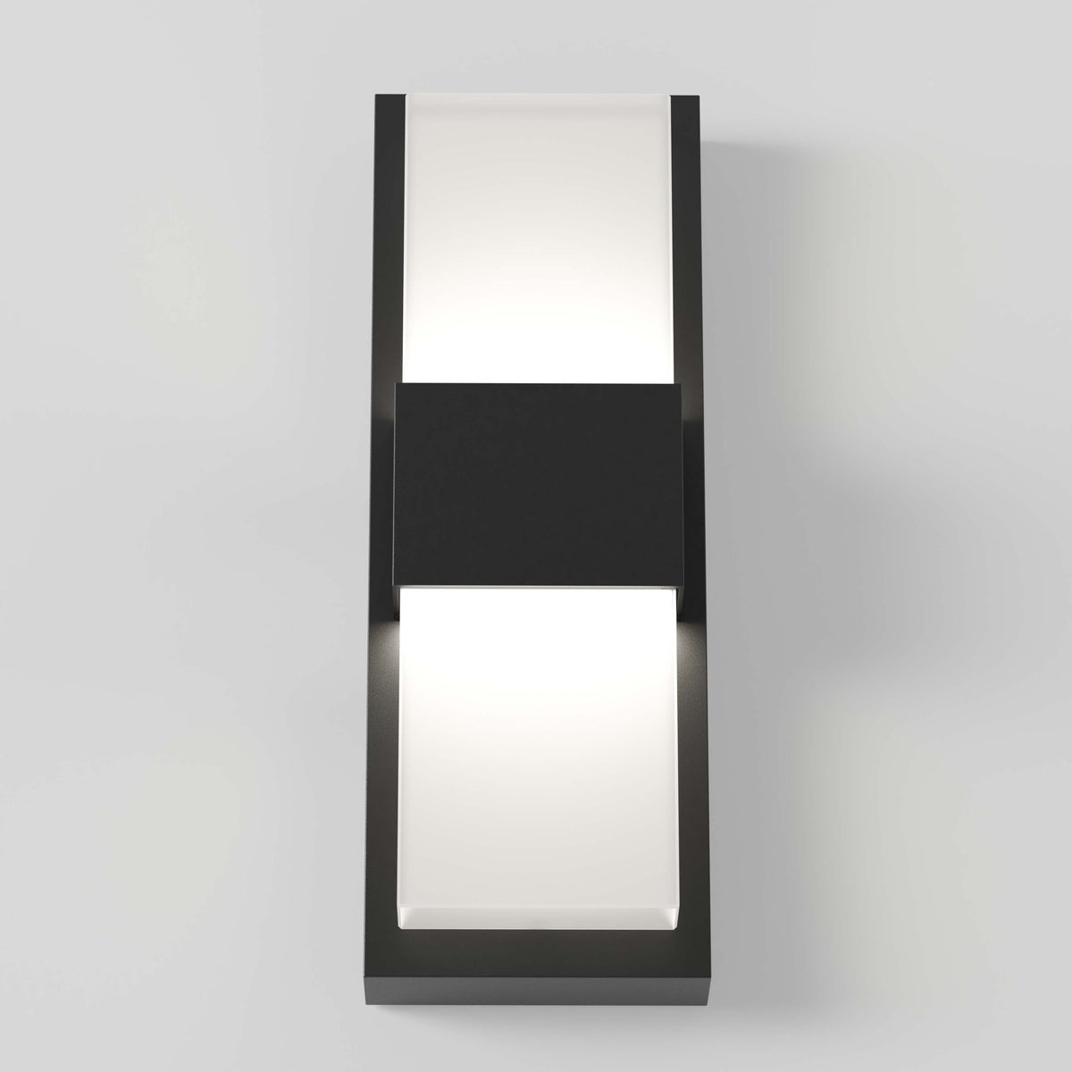 Mazza Frosted indoor-outdoor LED wall light