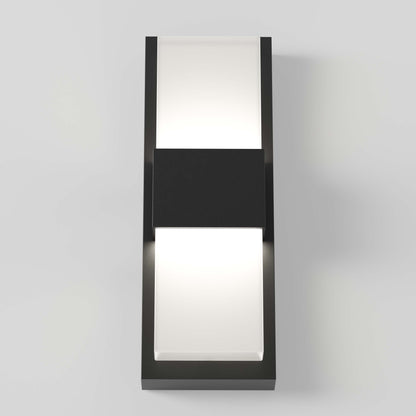 Mazza Frosted indoor-outdoor LED wall light