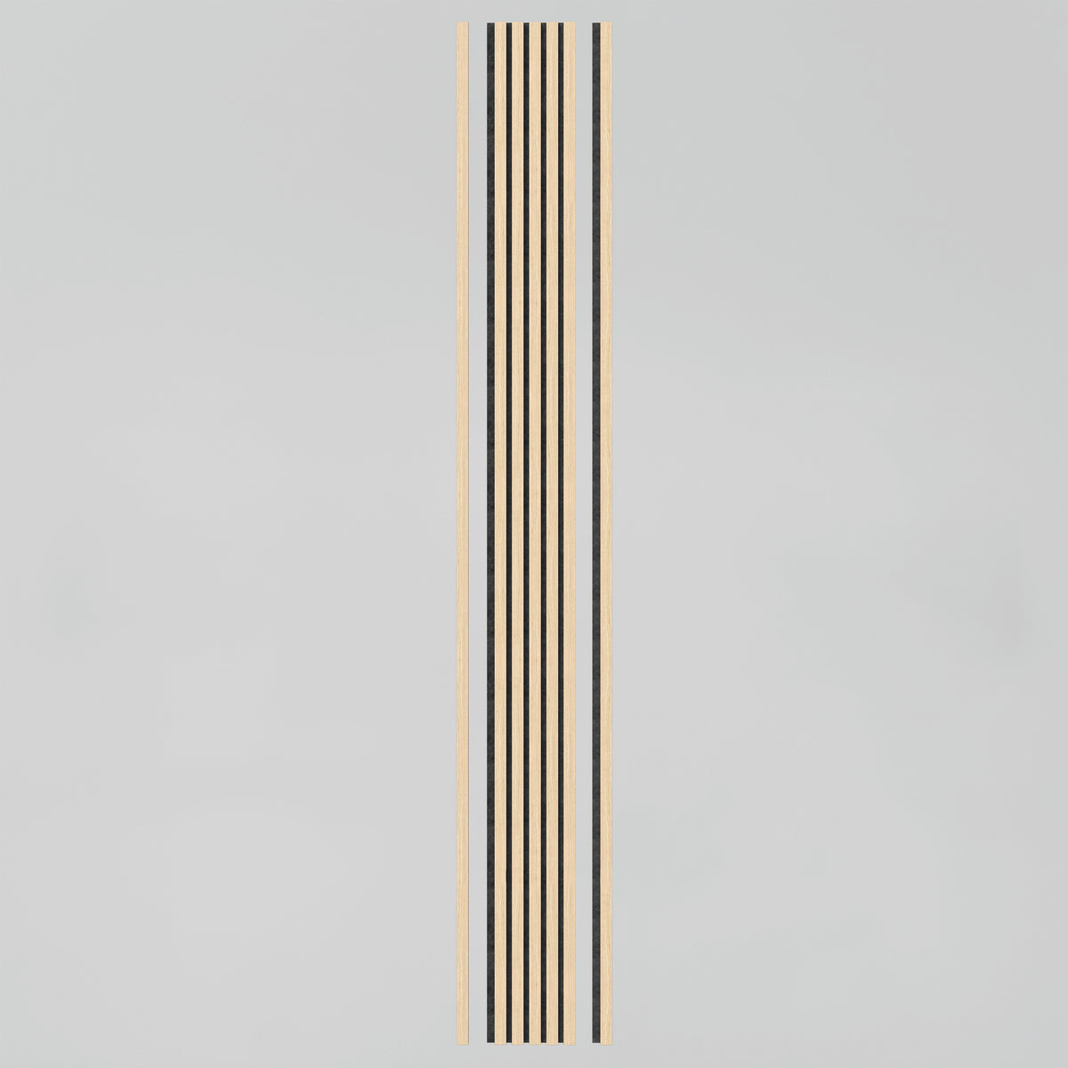 Sonolok sound-absorbing wall panel kit - pack of 6