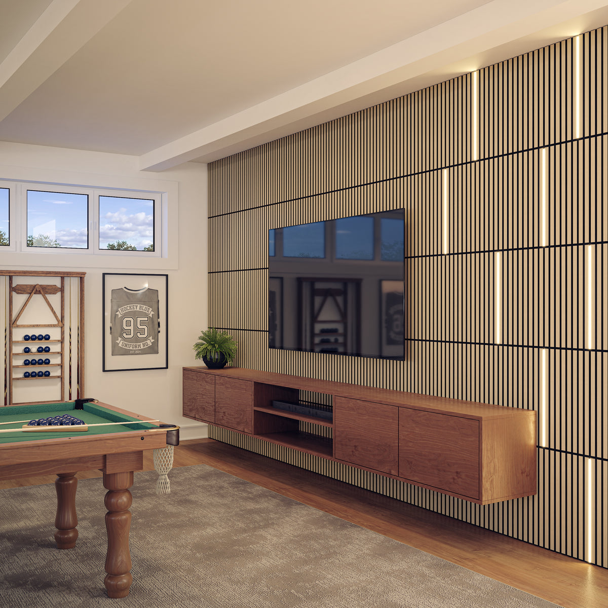 Lumilok LED Wall Panel Light with Remote for Sonolok