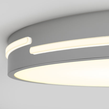 Delray 15.7 in. LED modern flush mount light 5 CCT