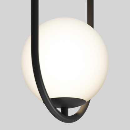 Bloom mid-century LED pendant light