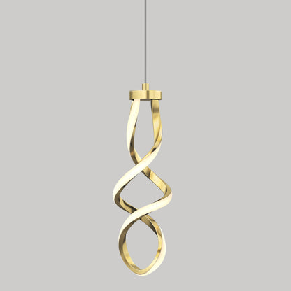 Mini Swirl LED pendant light