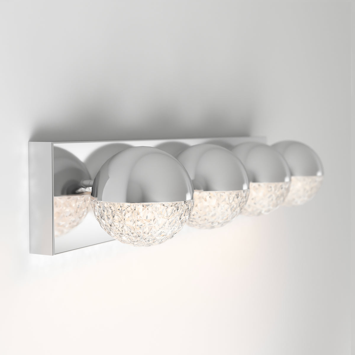 Carat 27 pulg (68 cm) luminario de baño LED integrado para baño