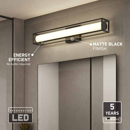Venicia 27-in (69 cm) Integrated LED Vanity Light Bar for Bathroom
