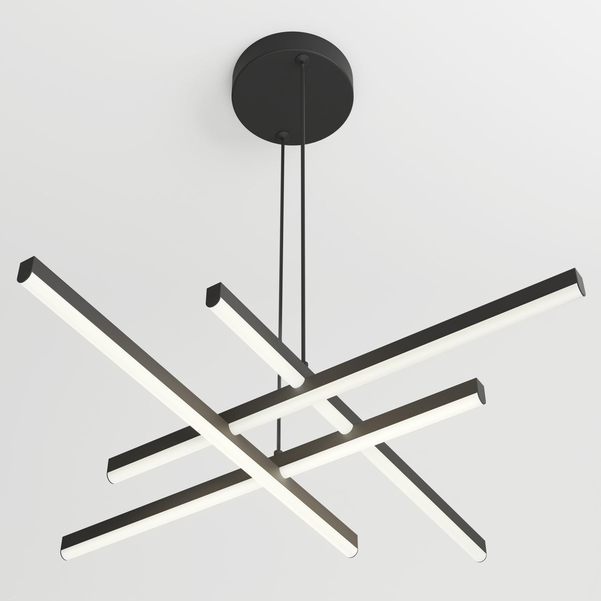 Grid LED pendant light
