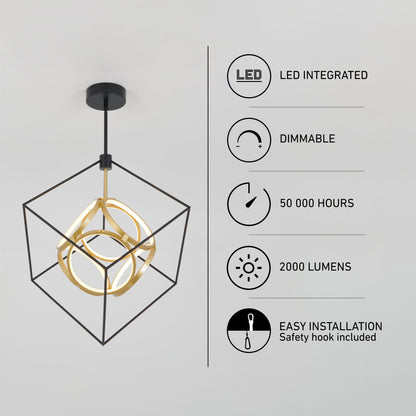 Luxury LED pendant light