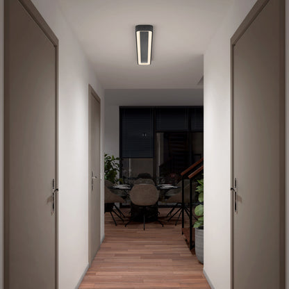 Aiden 48 in. LED modern flush mount light 5 CCT