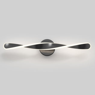 The Artika Finley LED vanity light offers 3 CCTs and a modern, twisted design for sleek, dimmable bathroom lighting.