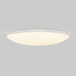 The Artika Empress 13 in. LED ceiling light features a white frosted diffuser and 3 adjustable color temperatures.