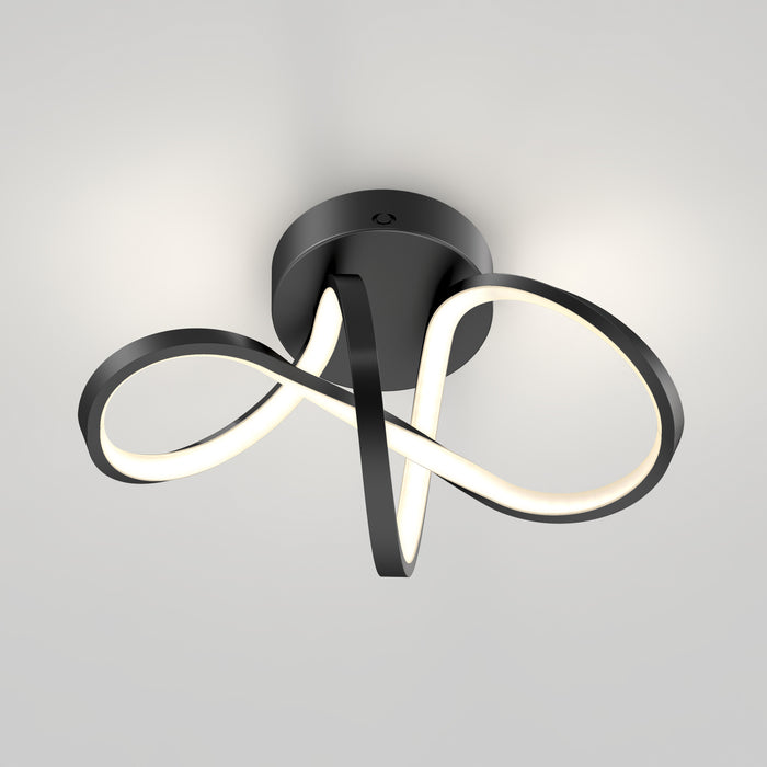 Loop 14 in. x 7 in. (35 x 17 cm) Modern Ceiling Light 3 CCT