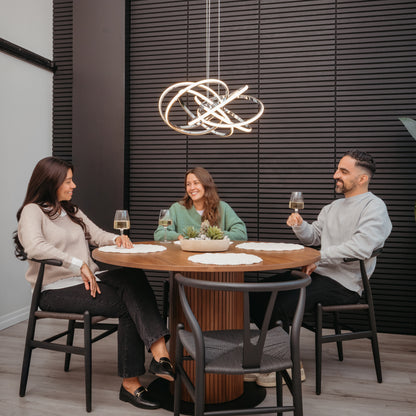 Maelstrom modern LED pendant light 5 CCT