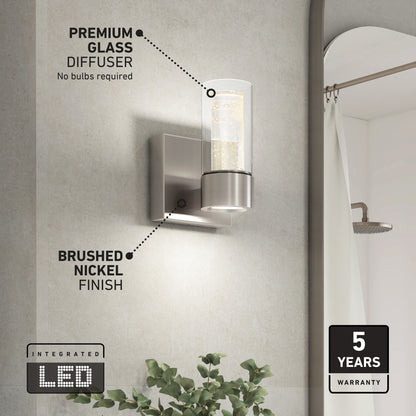 Essence 1-light LED bathroom vanity light