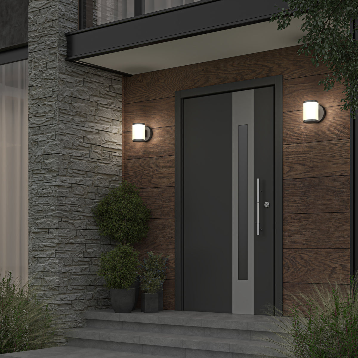 Landon LED Outdoor Wall Light 2-Pack