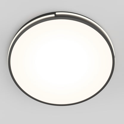 Delray 15.7 in. LED modern flush mount light 5 CCT