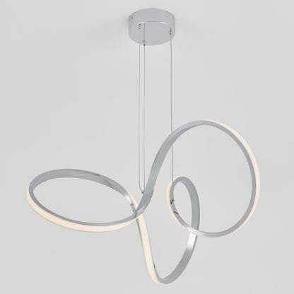 Swirl LED pendant light