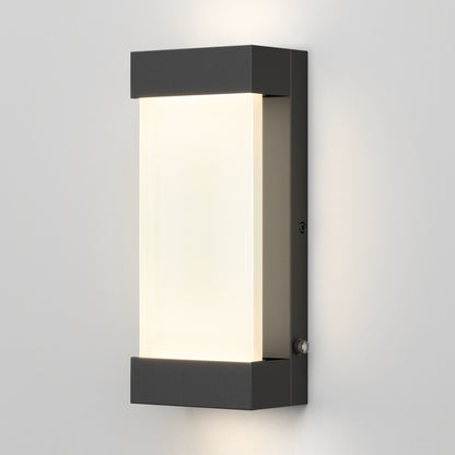 Glacier indoor-outdoor LED wall light