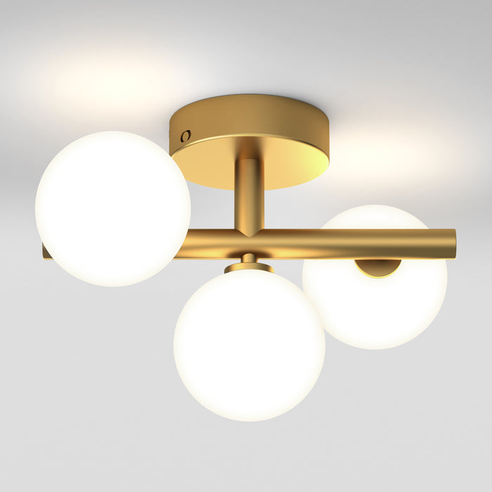 Bloom 3-light 13 in. (33 cm) Modern LED Flush Mount Ceiling Light 5 CCT
