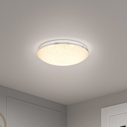 Sparkle 15 in. LED modern flush mount light 5 CCT