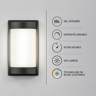 Artika’s Fogo LED wall light offers 5 CCT options, 500 lumens, and 50,000-hour life—perfect for indoor or outdoor use.