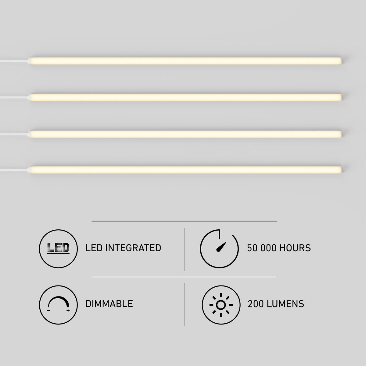 Lumilok LED Wall Panel Light with Remote for Sonolok