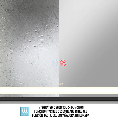 Arturo 20 in. x 32 in. LED mirror 3 CCT with defogger