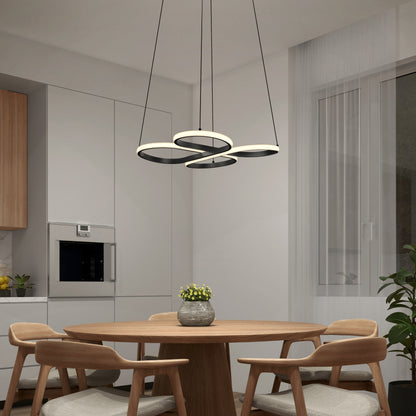 Atrium lámpara suspendida LED 5 CCT