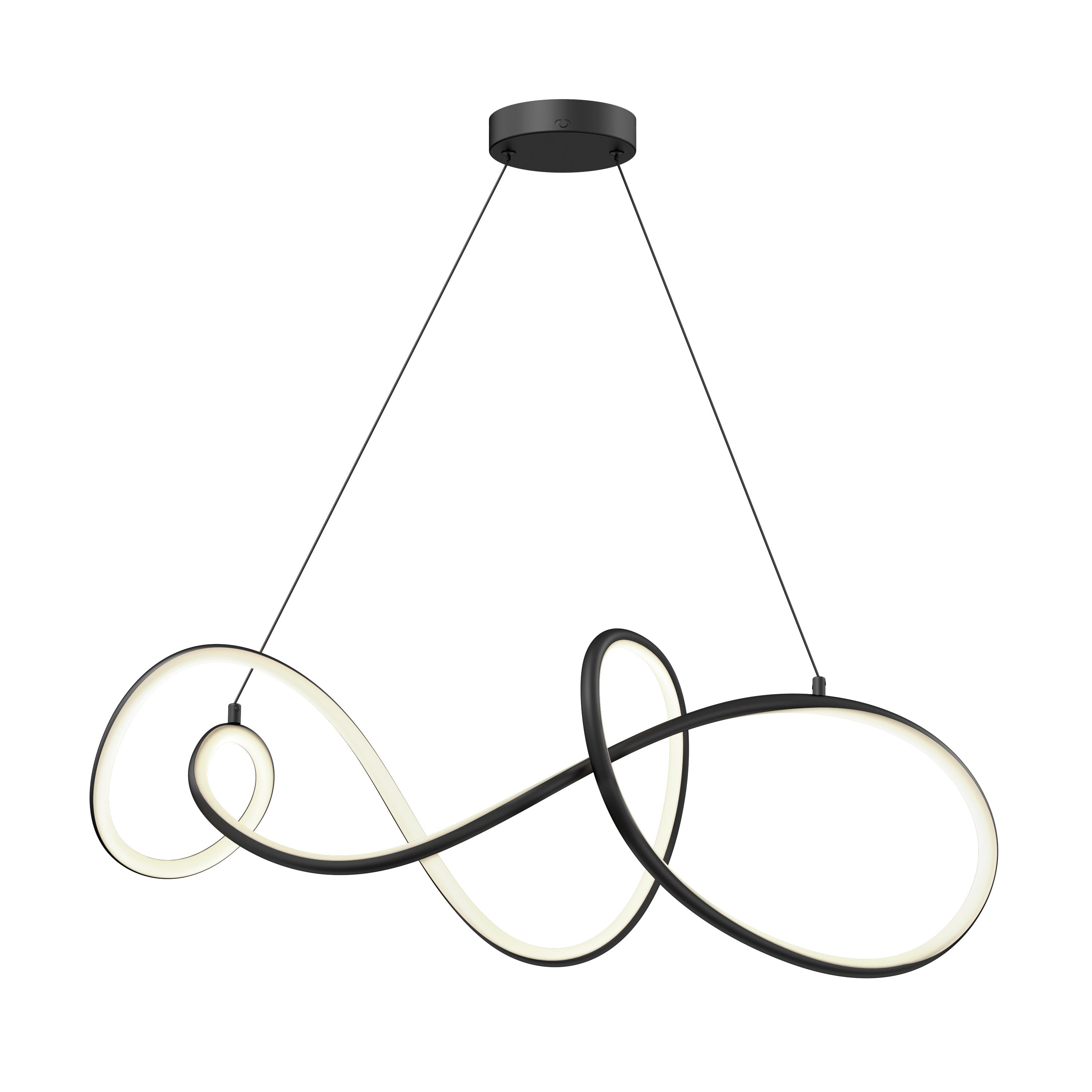 Siena modern LED pendant light 5 CCT
