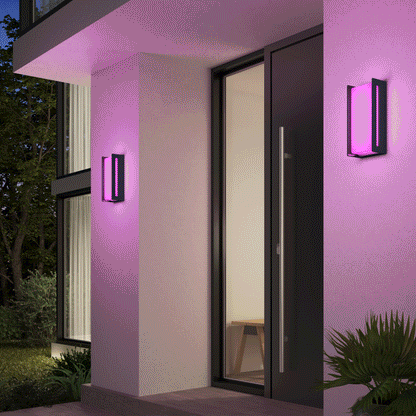 Ryker smart RGB indoor-outdoor wall light
