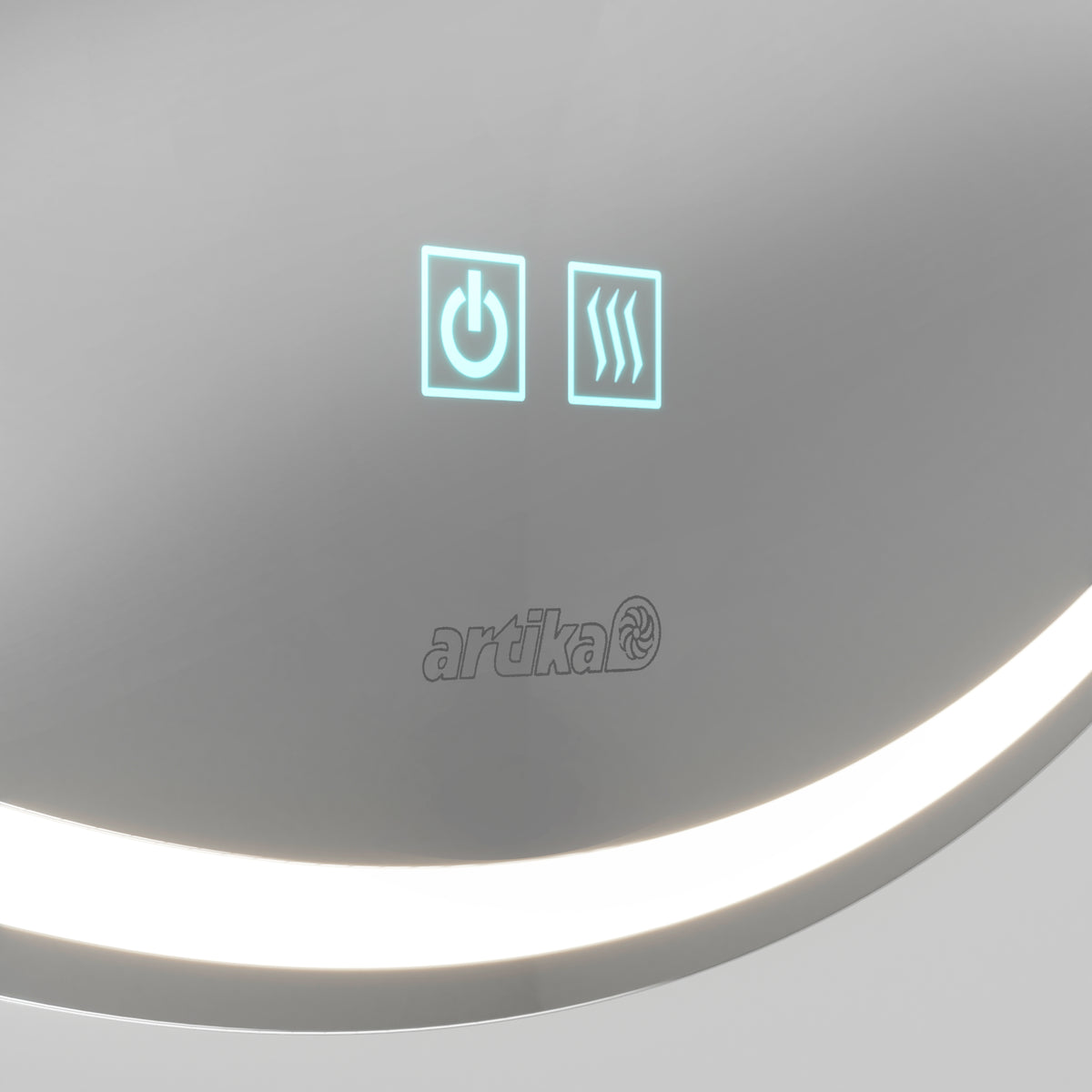 Emeraude 24 in. x 24 in. (61 x 61 cm) Anti-Fog LED Bathroom Mirror