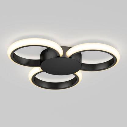 Nyala 15 in. LED flush mount light 5CCT