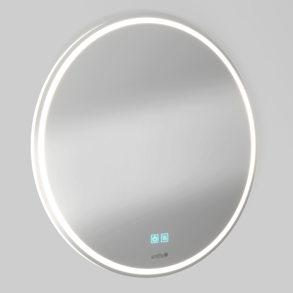 Emeraude 24 in. x 24 in. (61 x 61 cm) Anti-Fog LED Bathroom Mirror