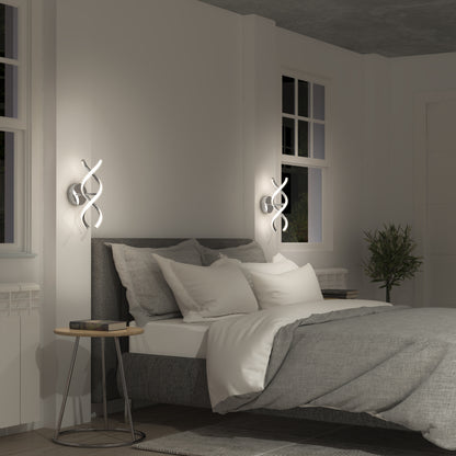 DNA LED modern wall sconce 3 CCT