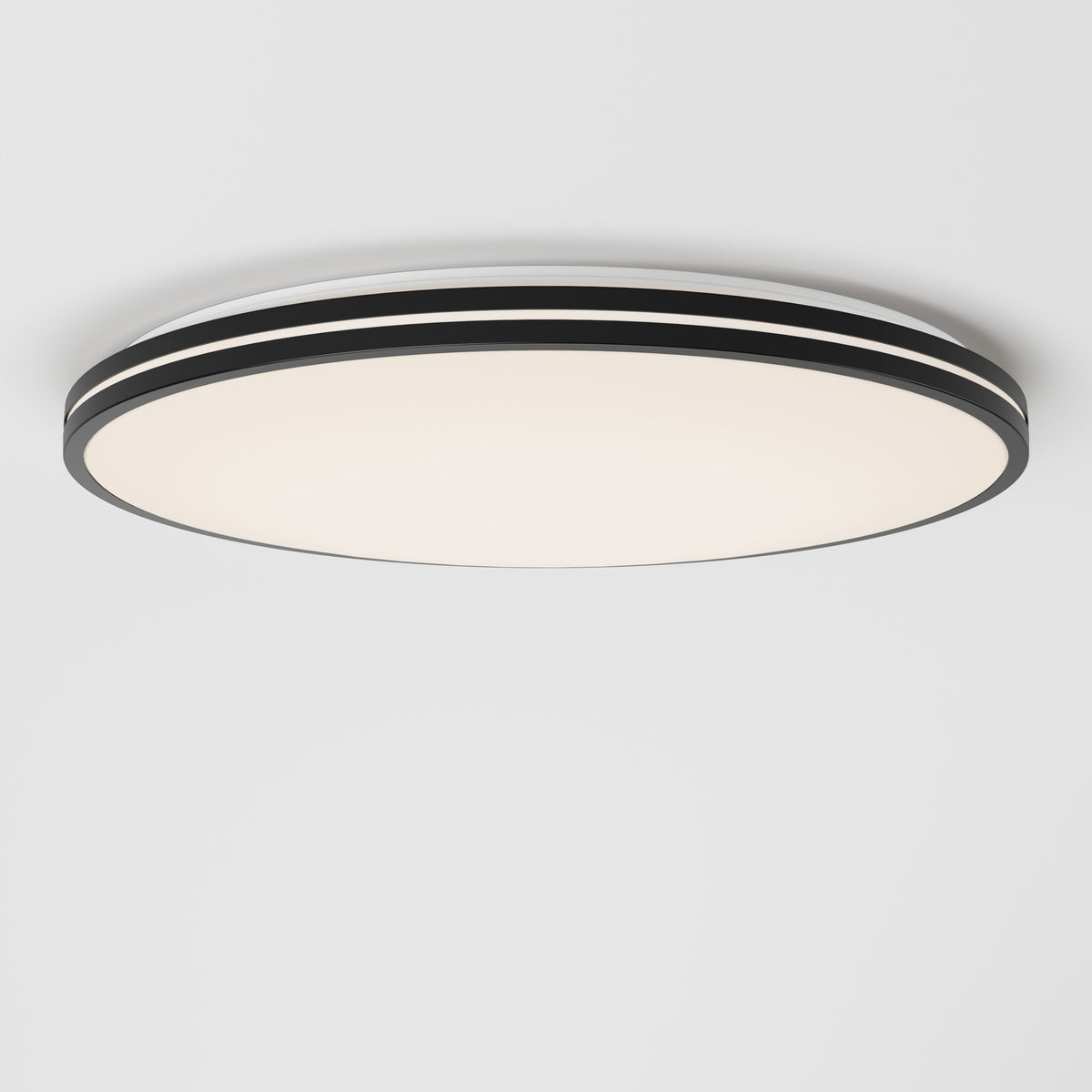 Athos 21 in. LED flush mount light  - with remote