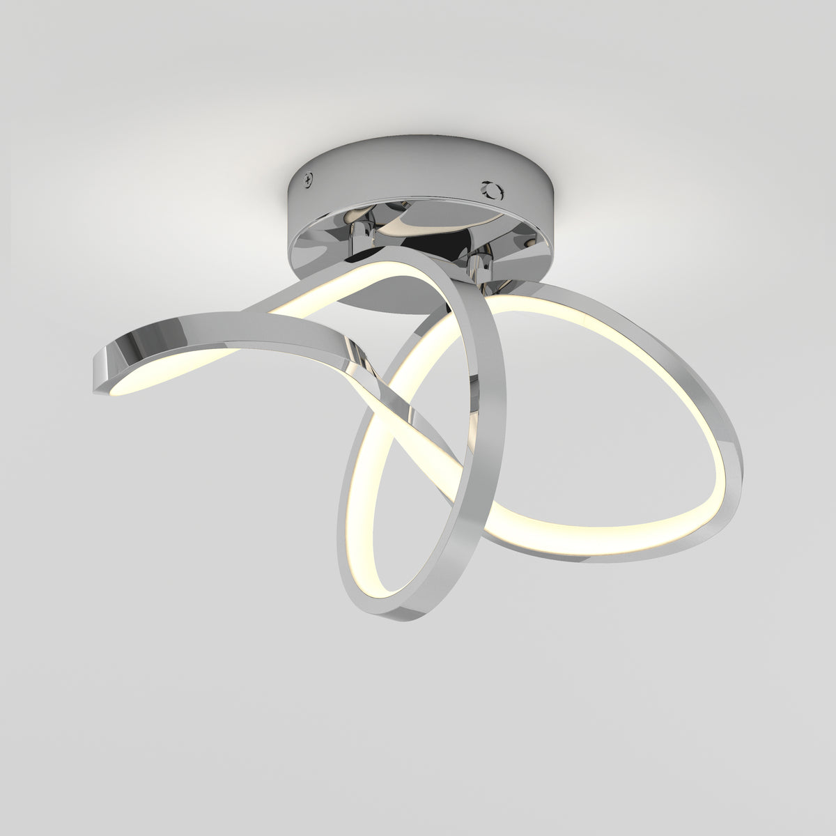 Loop luz de techo LED moderna empotrada 35 x 17 cm (14 x 7 in.) 3 CCT