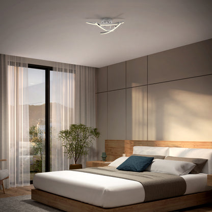 Orly modern LED flush mount light 3 CCT