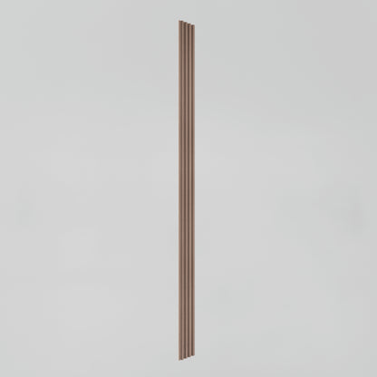 One of the eight Artika Panolok 30.67 ft wall panel kit panels, with four grooves, is shown vertically against a plain white background.