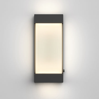 Glacier indoor-outdoor LED wall light