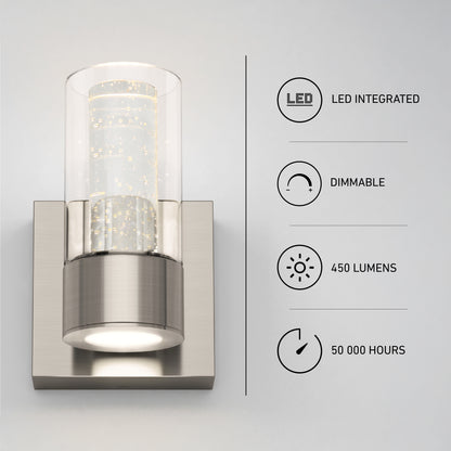 Essence 1-light LED bathroom vanity light