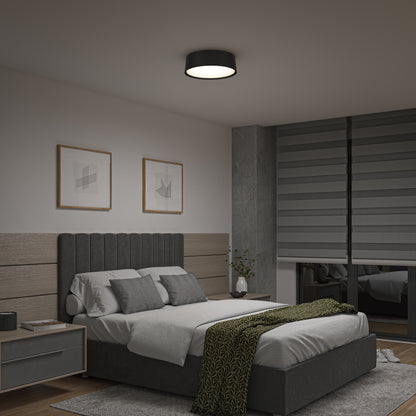 Groove 13 in. LED modern flush mount light 5 CCT