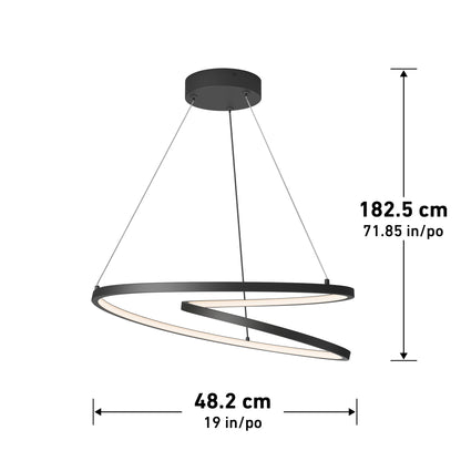 Salto LED pendant light