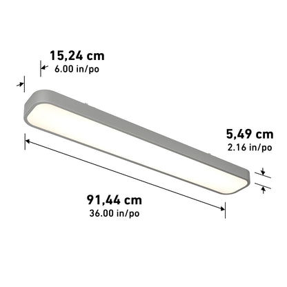 Europa 36 lámpara de techo LED - Con Control Remoto