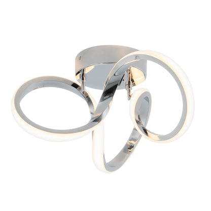 Swirl LED flush mount