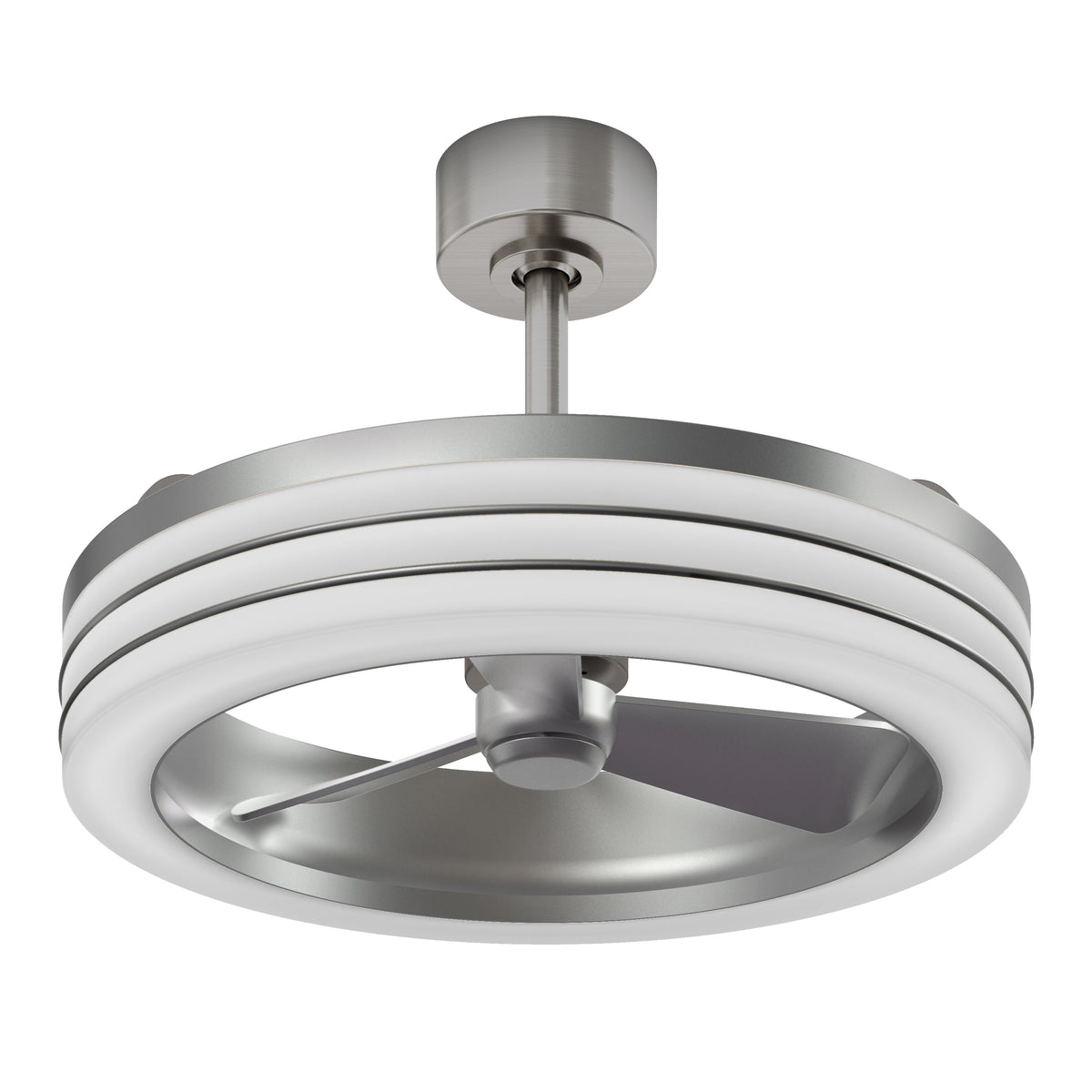 Horizon 23 in. (58 cm) LED modern fandelier ceiling fan with light - includes remote