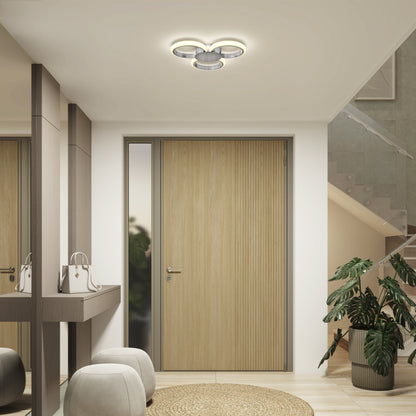 Nyala 15 in. LED flush mount light 5CCT