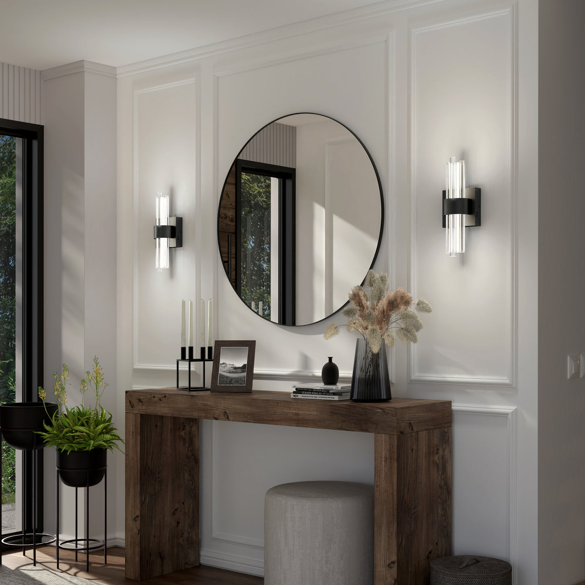 Dorado contemporary LED  wall sconce 3 CCT