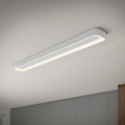 Aiden 48 in. LED modern flush mount light 5 CCT